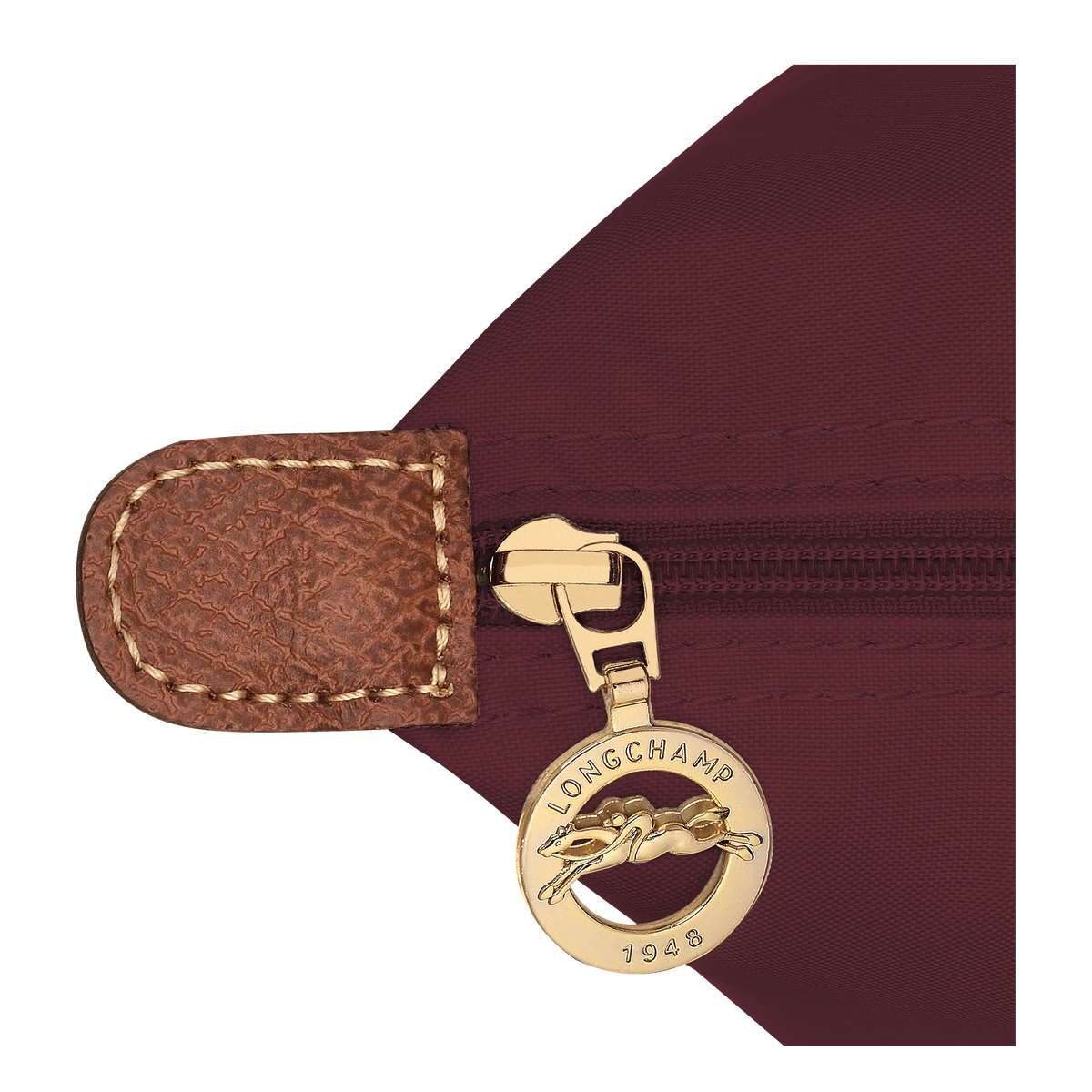 Le Pliage Original L Tote bag Burgundy