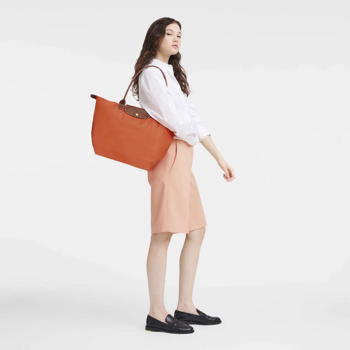 Le Pliage Original L Tote bag Orange