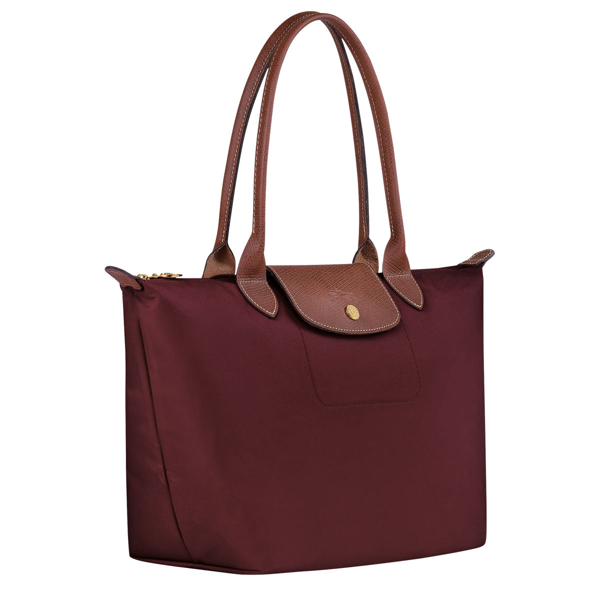 Le Pliage Original M Tote bag Burgundy