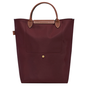 Le Pliage Original M Tote bag Vertical Burgundy