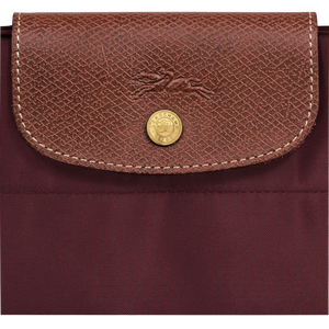 Le Pliage Original M Tote bag Vertical Burgundy