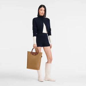 Le Pliage Original M Tote bag Vertical Fawn