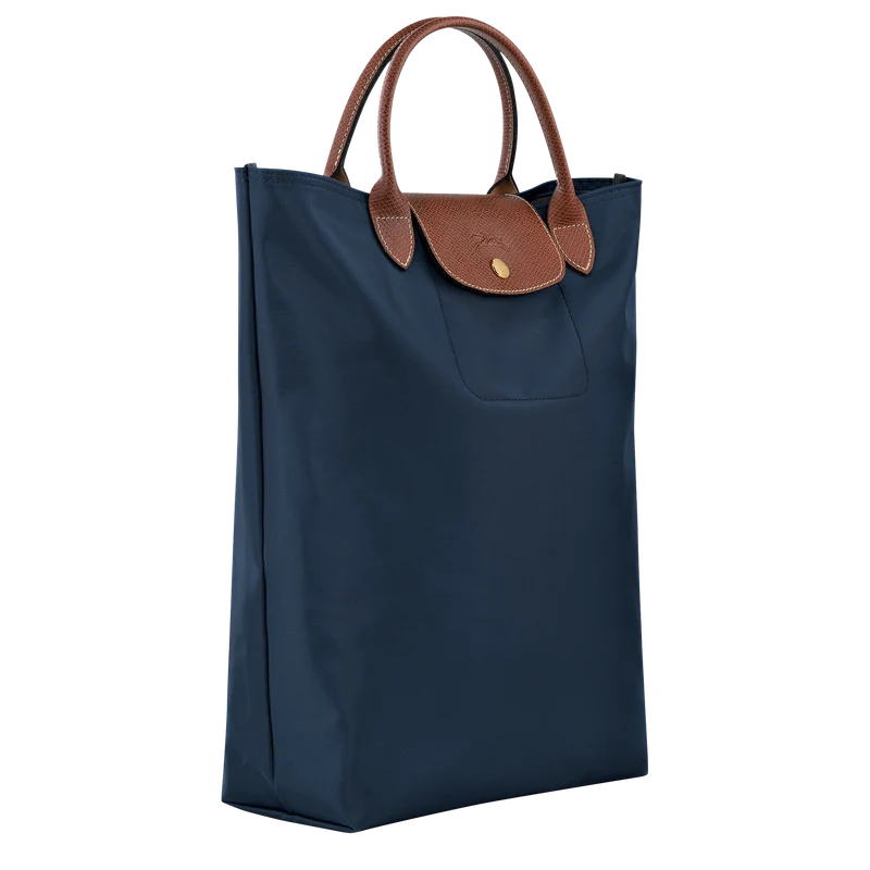 Le Pliage Original M Tote bag Vertical Navy