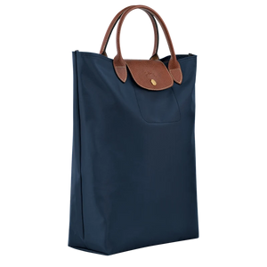 Le Pliage Original M Tote bag Vertical Navy