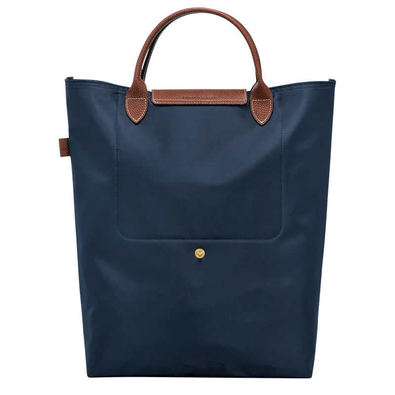 Le Pliage Original M Tote bag Vertical Navy