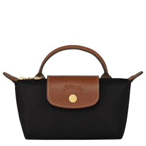 Le Pliage Original Pouch with handle Black