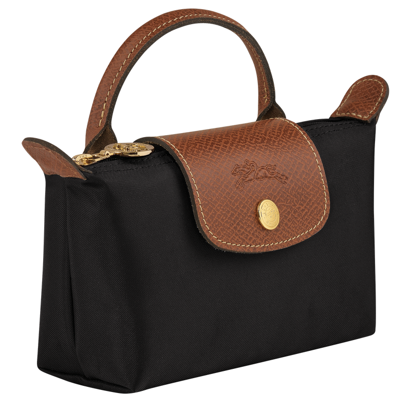 Le Pliage Original Pouch with handle Black