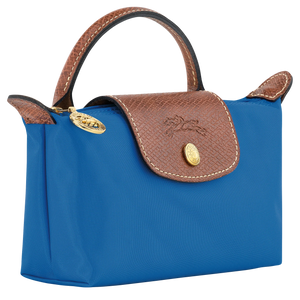 Le Pliage Original Pouch with handle Cobalt