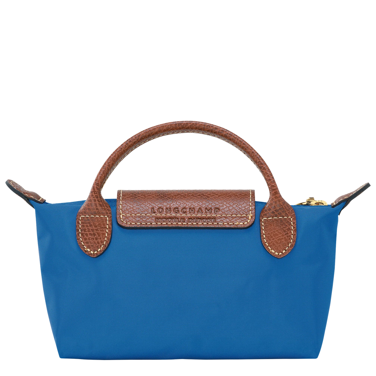 Le Pliage Original Pouch with handle Cobalt