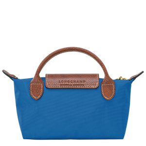 Le Pliage Original Pouch with handle Cobalt