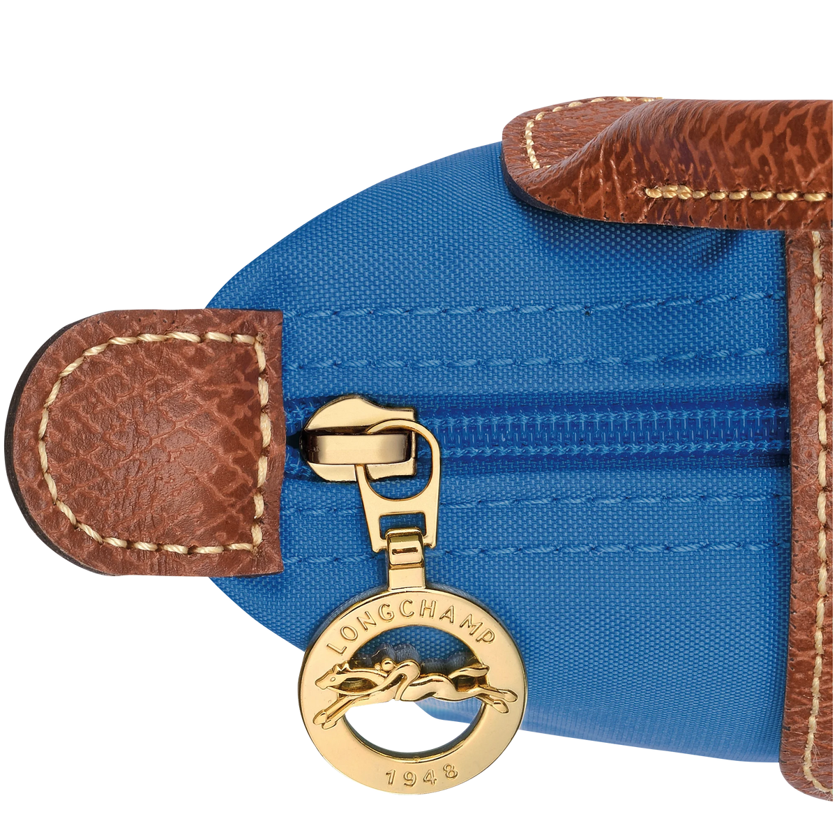 Le Pliage Original Pouch with handle Cobalt