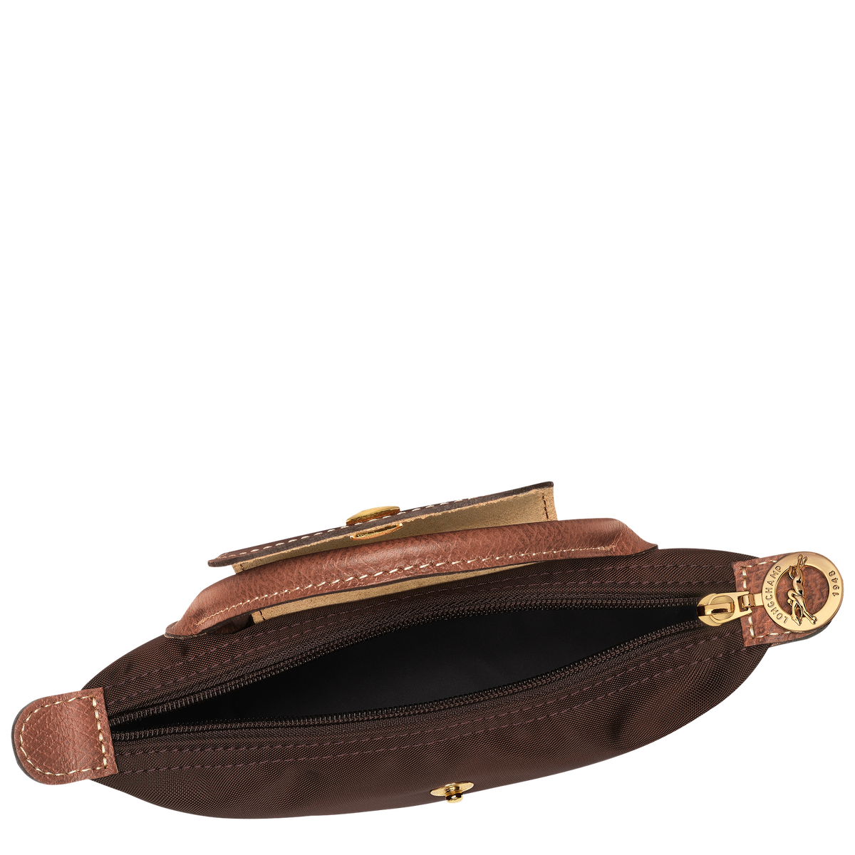 Le Pliage Original Pouch with handle Ebony