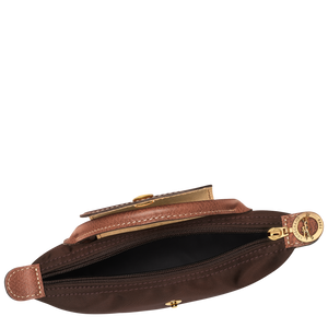 Le Pliage Original Pouch with handle Ebony