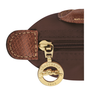 Le Pliage Original Pouch with handle Ebony
