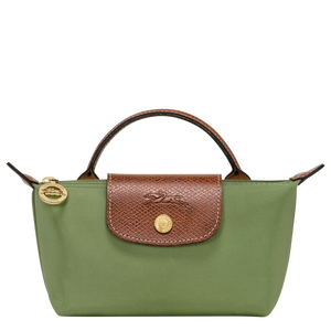 Le Pliage Original Pouch with handle Lichen