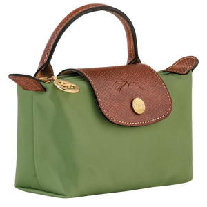 Le Pliage Original Pouch with handle Lichen