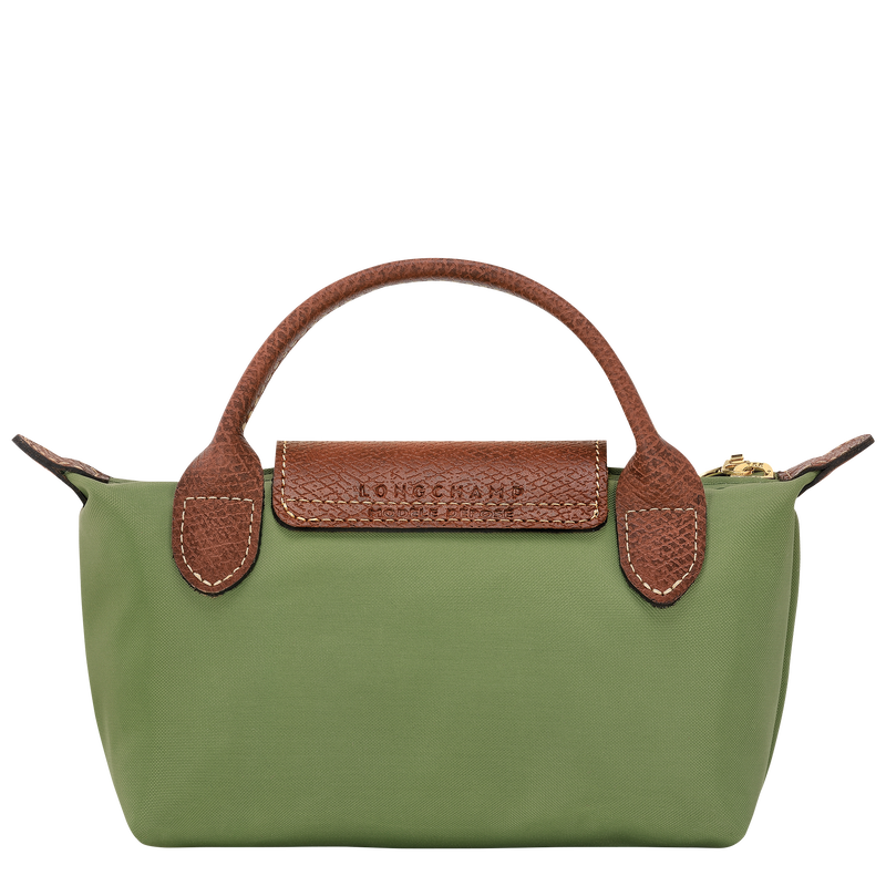 Le Pliage Original Pouch with handle Lichen