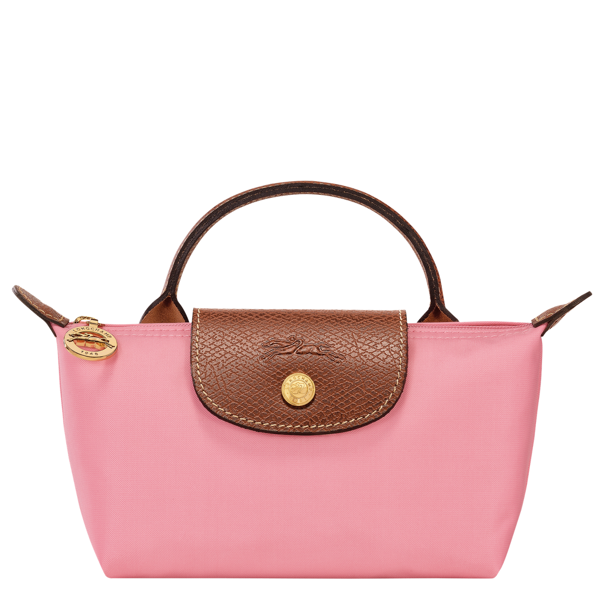 Le Pliage Original Pouch with handle Marshmallow
