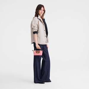 Le Pliage Original Pouch with handle Marshmallow
