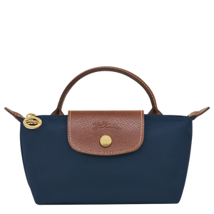 Le Pliage Original Pouch with handle Navy