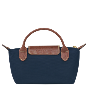 Le Pliage Original Pouch with handle Navy