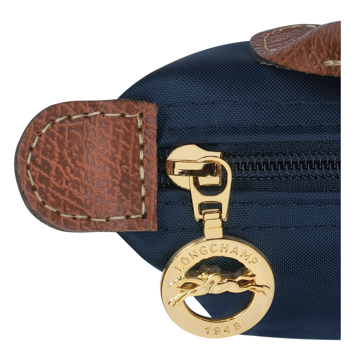 Le Pliage Original Pouch with handle Navy