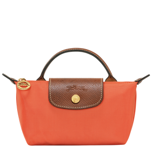 Le Pliage Original Pouch with handle Orange
