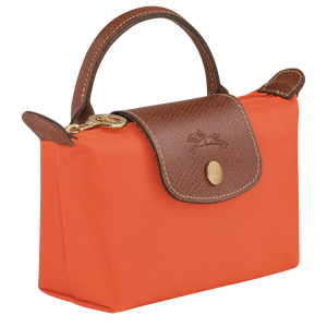 Le Pliage Original Pouch with handle Orange