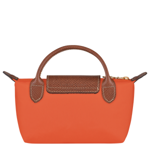 Le Pliage Original Pouch with handle Orange