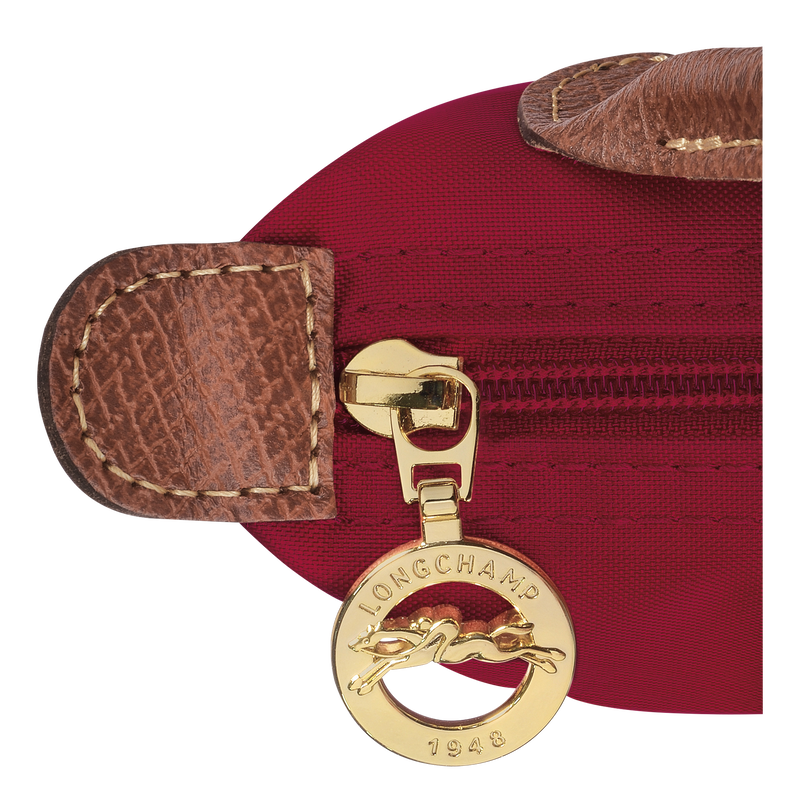 Le Pliage Original Pouch with handle Red