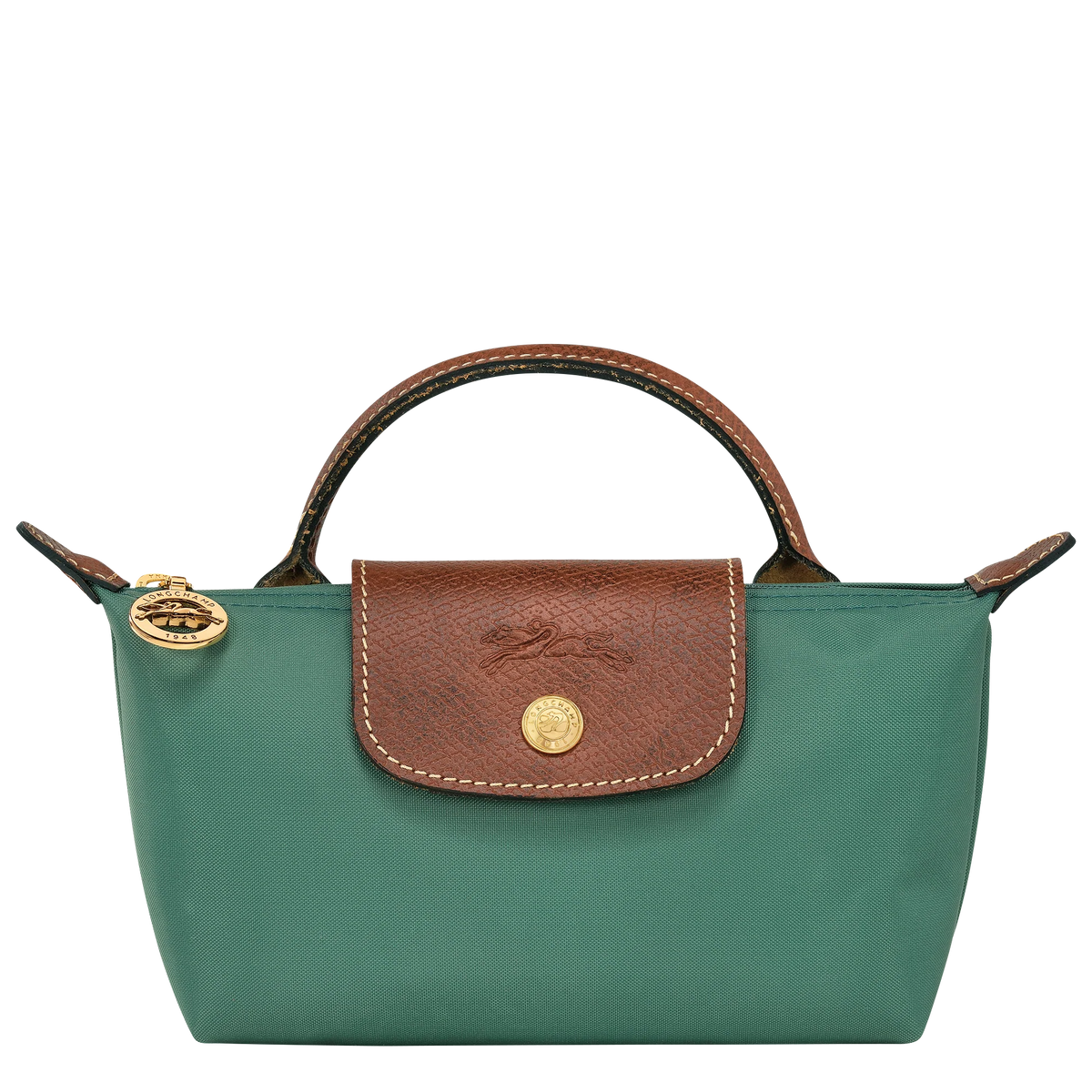 Le Pliage Original Pouch with handle Sage