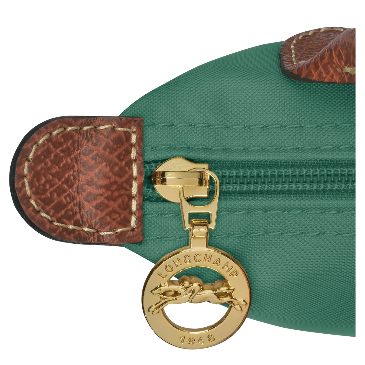 Le Pliage Original Pouch with handle Sage