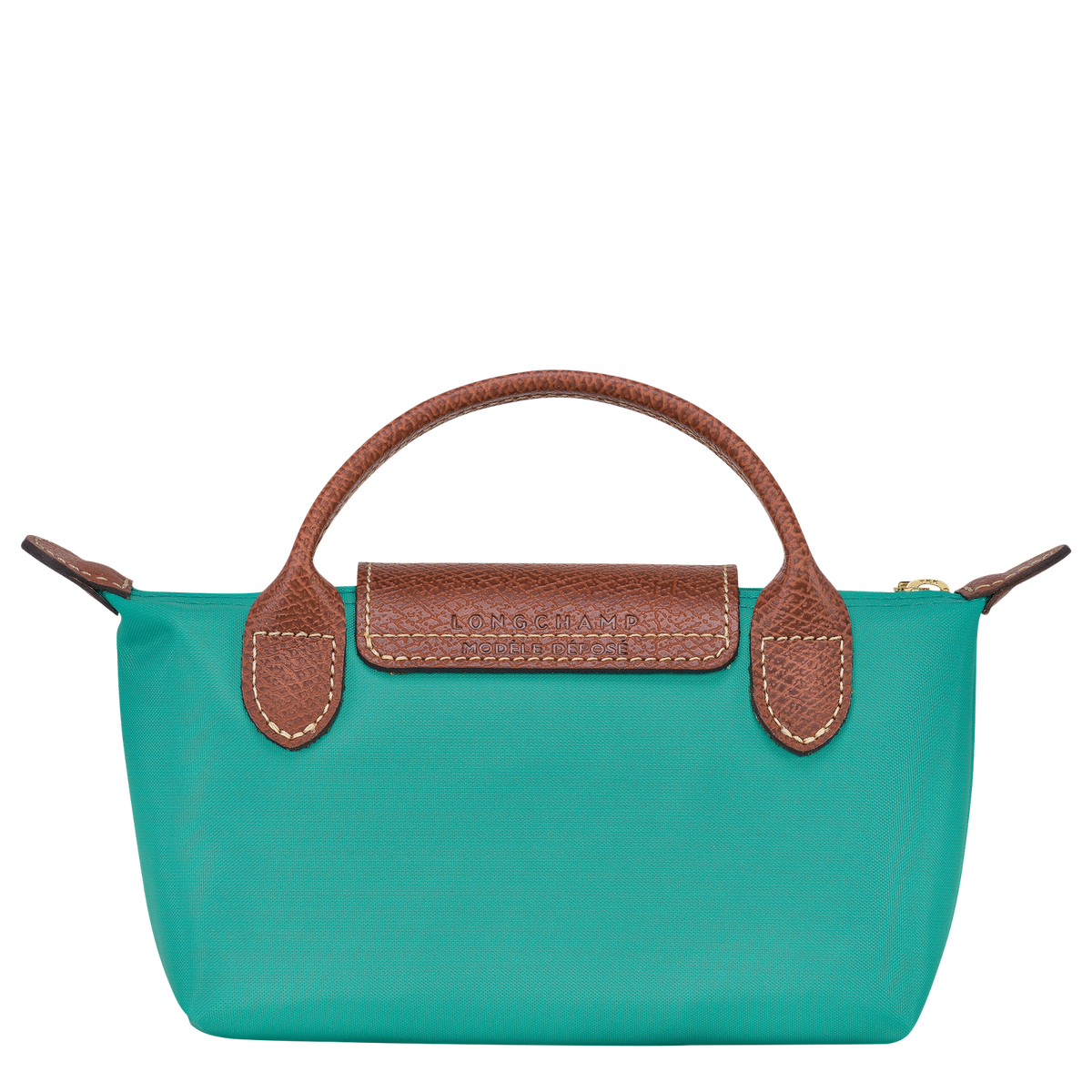 Le Pliage Original Pouch with handle Turquoise
