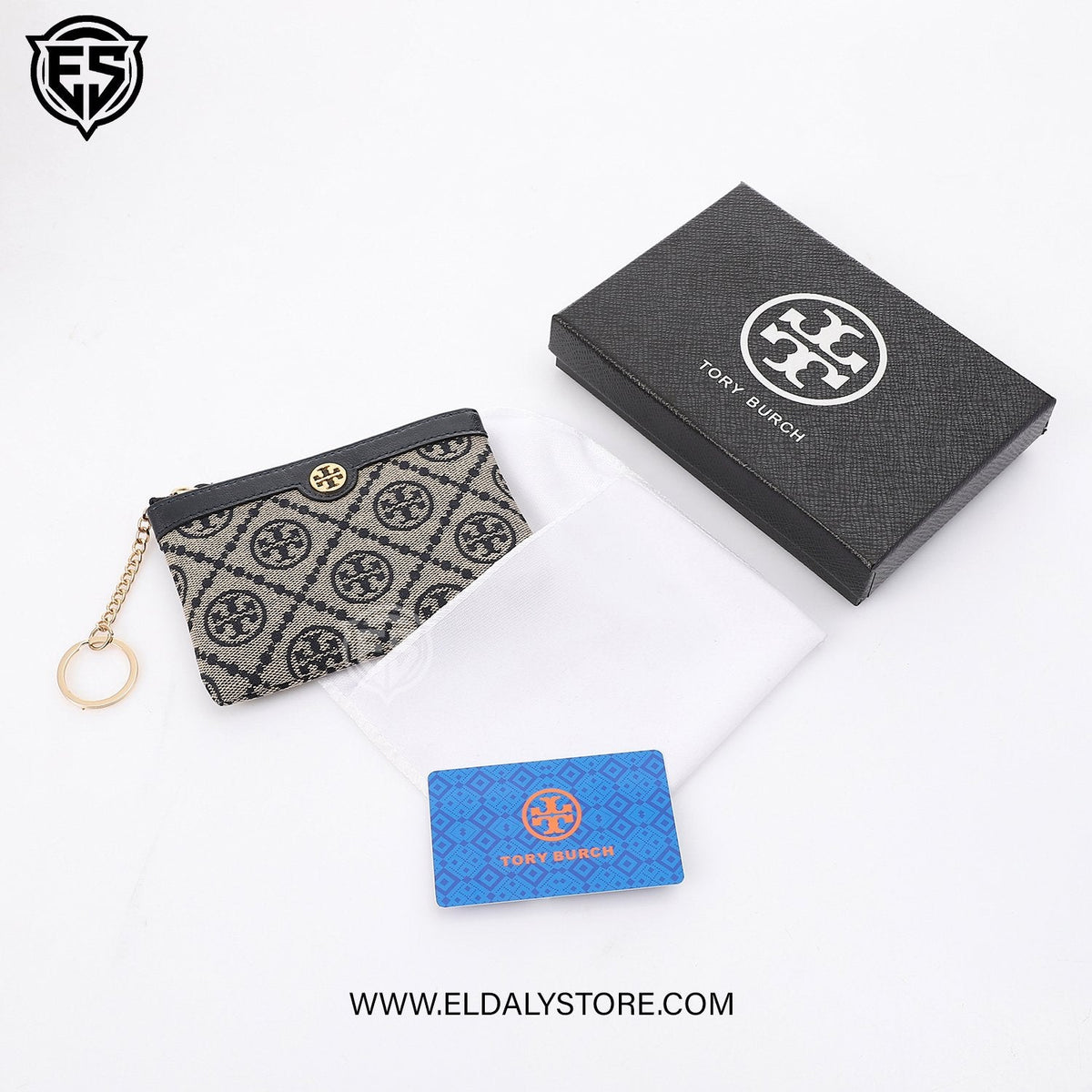 Tory Burch T Monogram Jacquard Casekey For Women