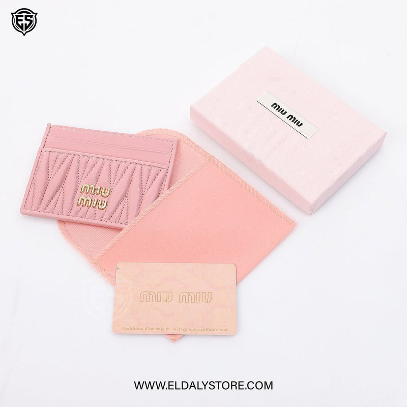 Miu Miu Matelassé card holder For Women