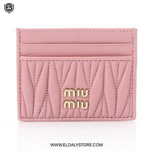 Miu Miu Matelassé card holder For Women