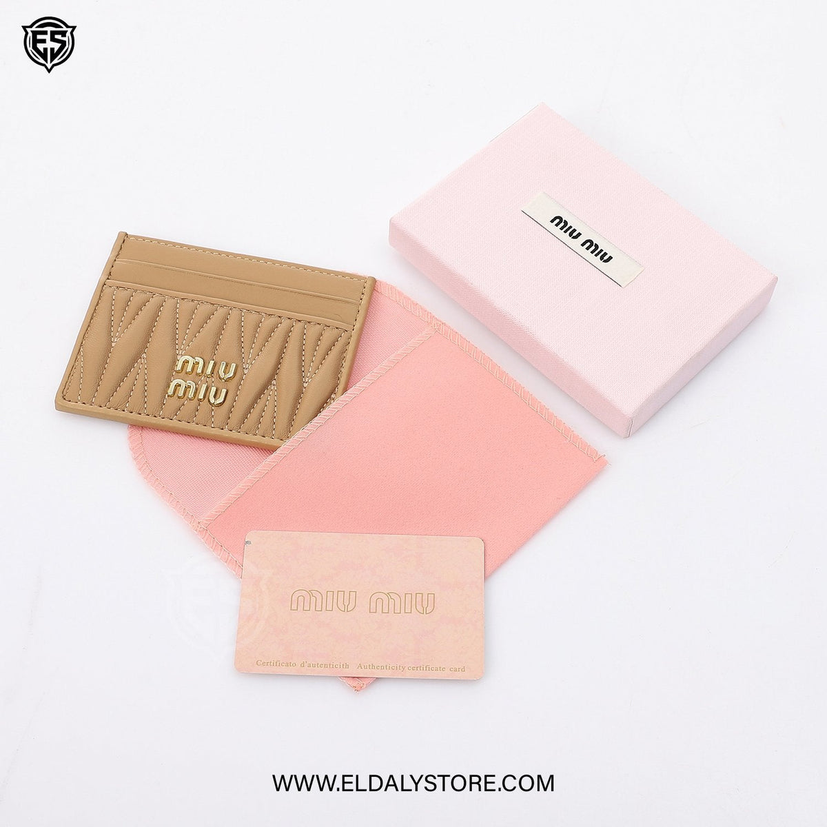 Miu Miu Matelassé card holder For Women