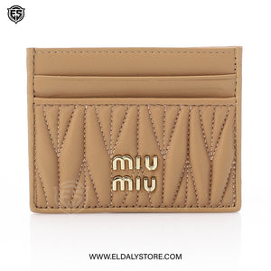Miu Miu Matelassé card holder For Women