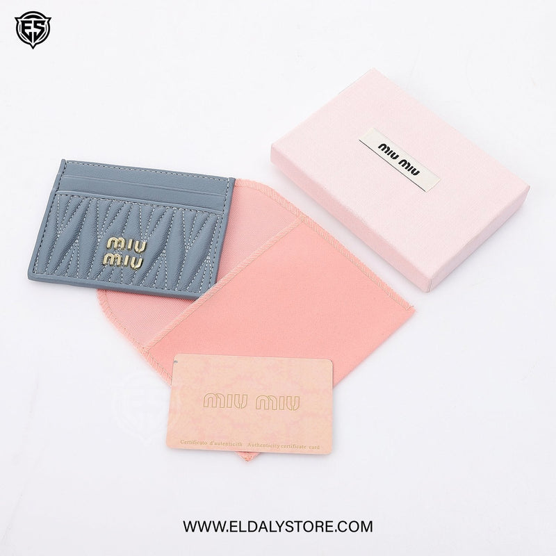 Miu Miu Matelassé card holder For Women