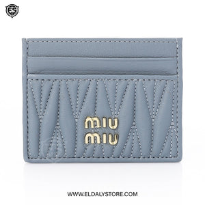 Miu Miu Matelassé card holder For Women