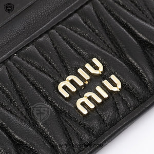 Miu Miu Matelassé card holder For Women