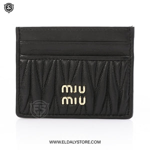 Miu Miu Matelassé card holder For Women