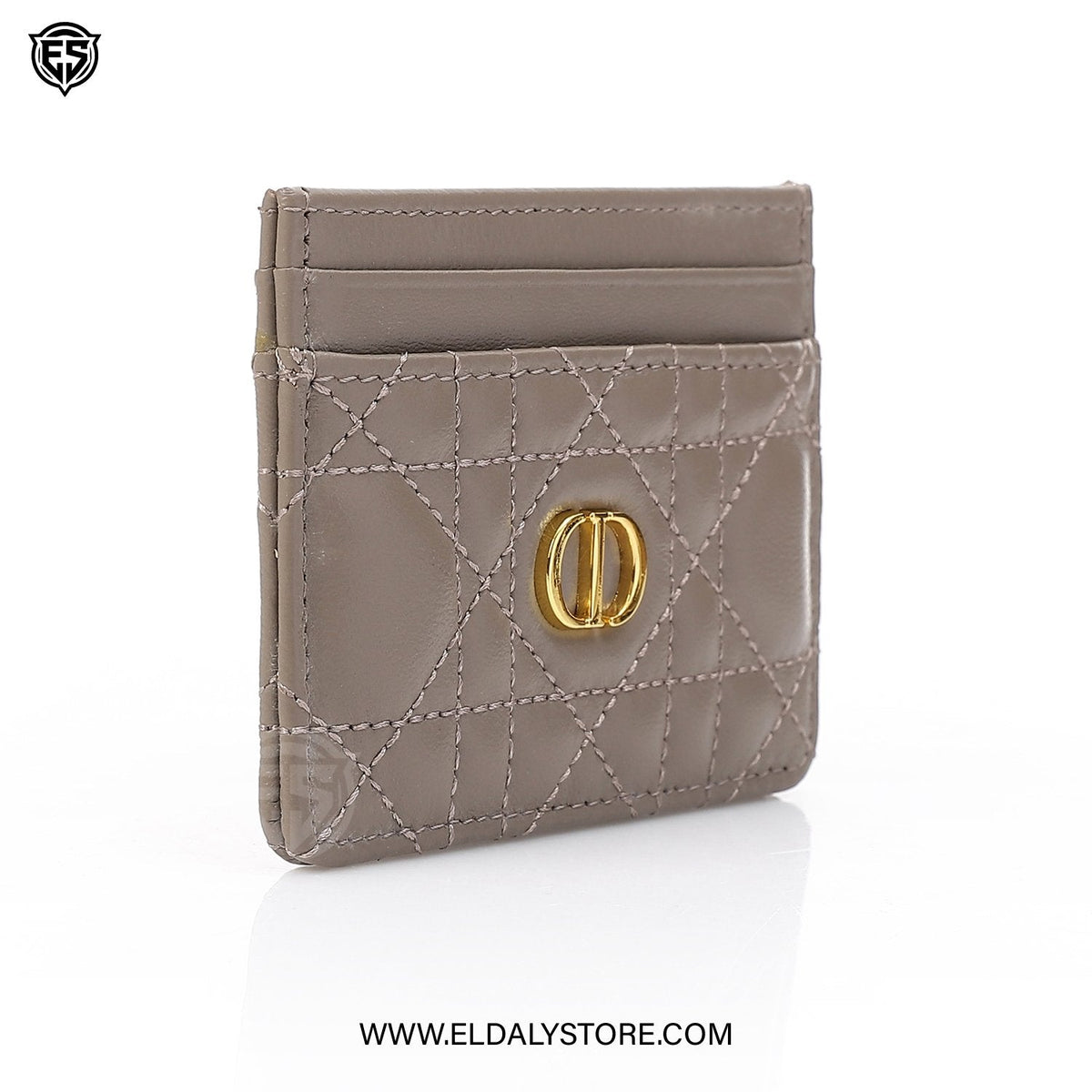 Dior Caro Freesia Card Holder For Women