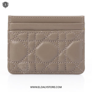 Dior Caro Freesia Card Holder For Women