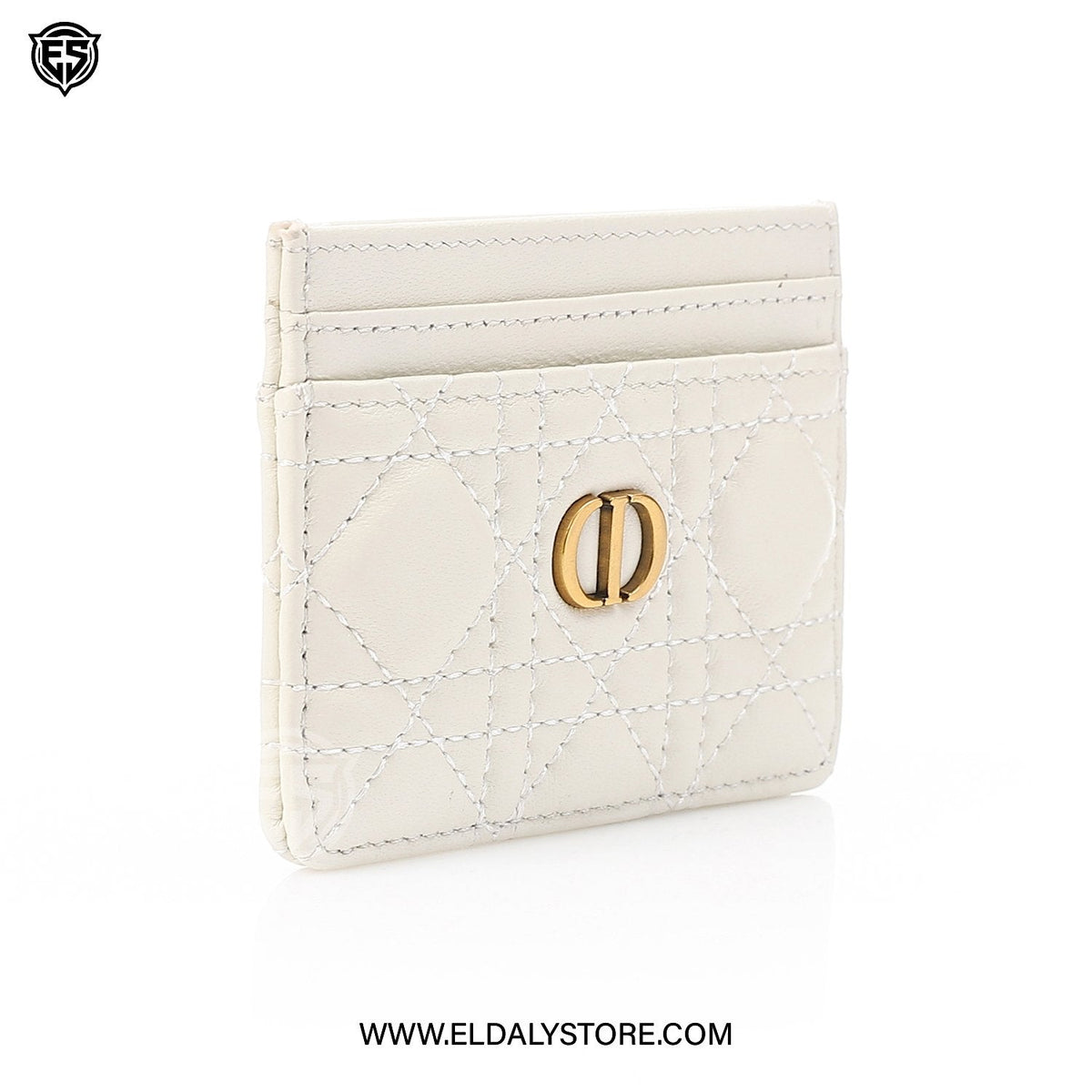 Dior Caro Freesia Card Holder For Women
