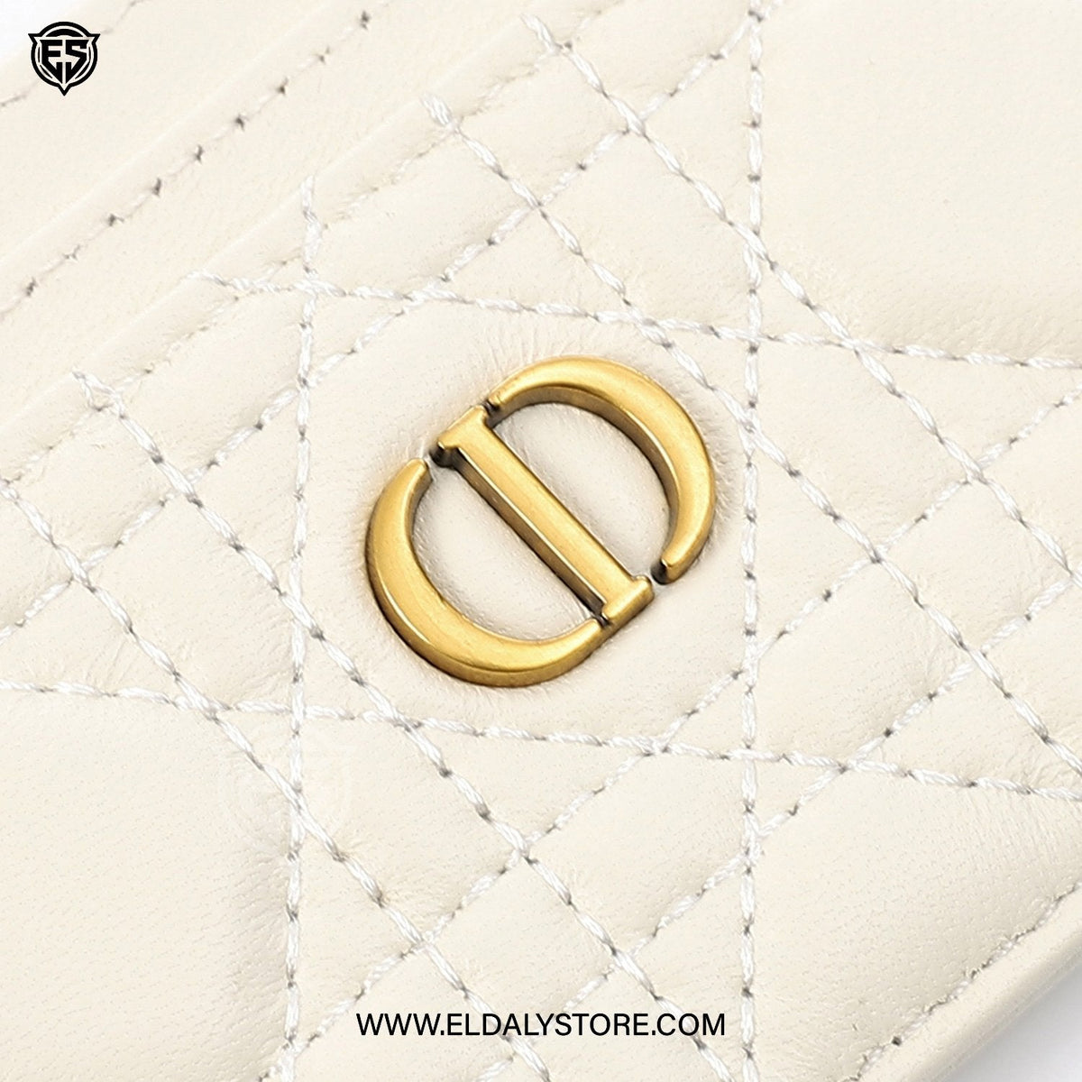 Dior Caro Freesia Card Holder For Women