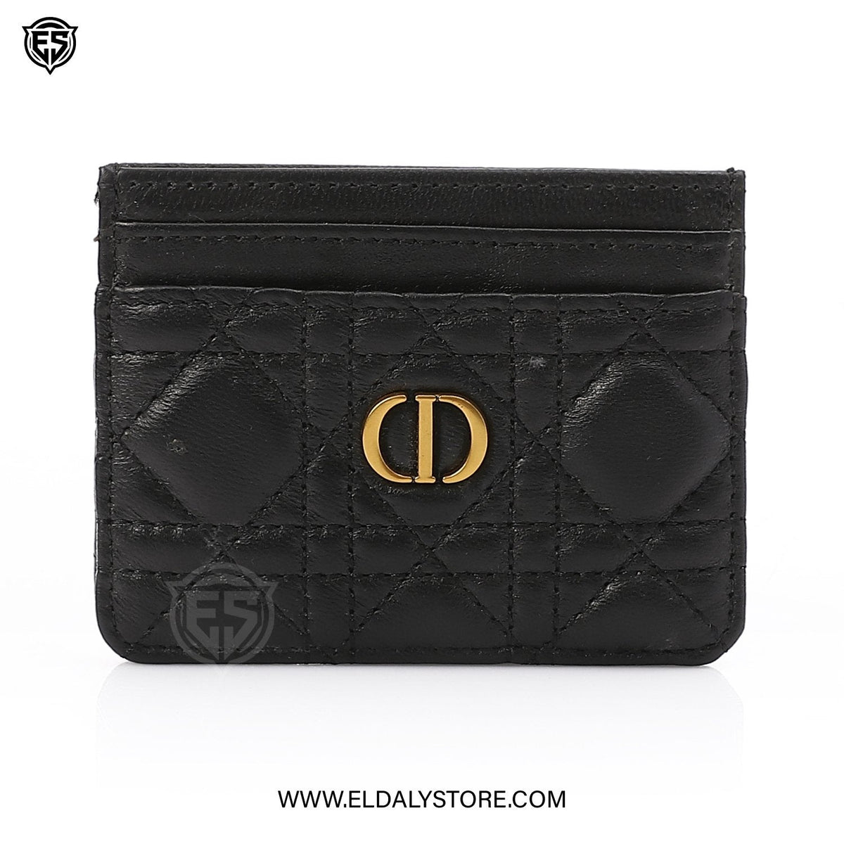 Dior Caro Freesia Card Holder For Women