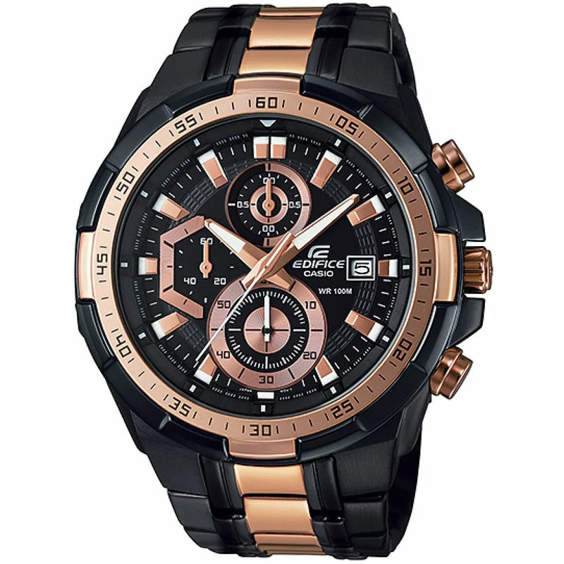 Casio Edifice Men’s Metal Watch EFR-539BKG-1AV