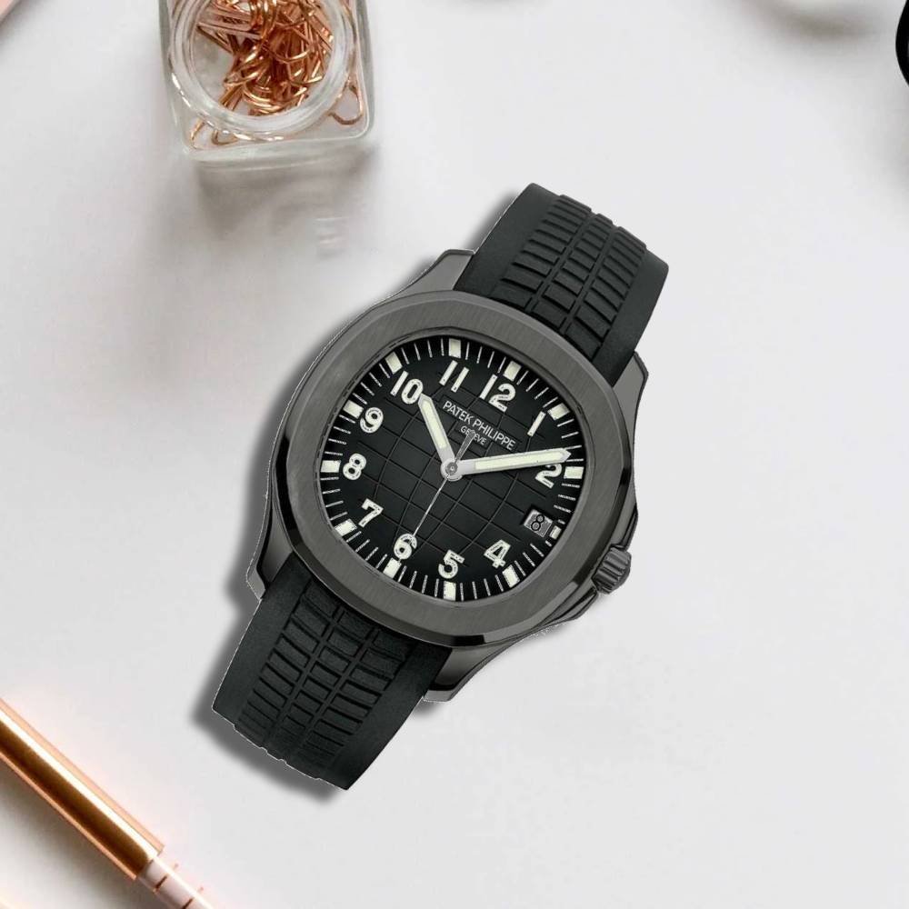 Patek Philippe Aquanaut Watch For Men – All Black