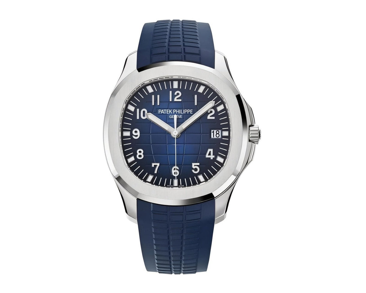 Patek Philippe Aquanaut Watch For Men – Blue & Silver